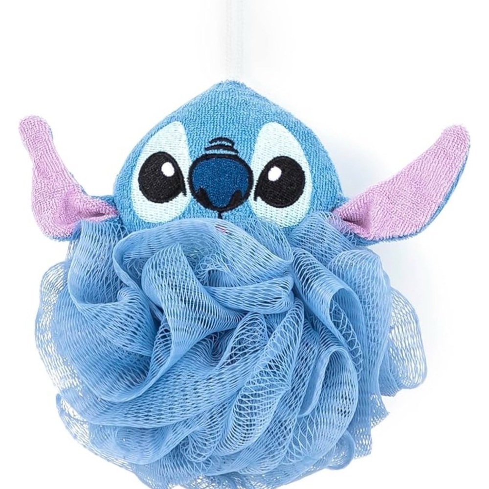 Disney Lilo & Stitch  Loofah - Kids Bath & Shower Body Scrubber Sponge